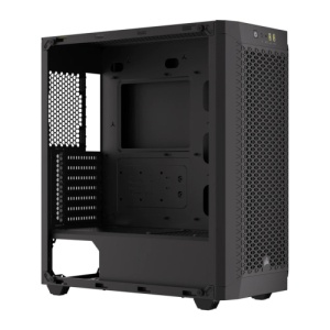 Carcasa CORSAIR 480T Airflow Mid Tower NEGRU, Tempered Glass, Sloturi Expansiune 7, Drive Bays: 2x2.5", Format Placa De Baza Suportat: Mini- ITX, Micro-ATX, ATX+ sursa CX750