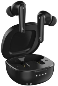 Casti Genius HS-M910BT True Wireless, intraauriculare, microfon, Bluetooth 5.0, USB C, negru - Img 2