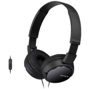 Casti Head-band Sony MDR-ZX110AP, Cu fir, Negru