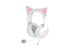 Casti Razer Kraken Kitty V2 USB-A, snesibilitate 92.5 dB SPL / mW @ 1kHz si sensibilitate microfon 42 dBV / Pa, alb - Img 6