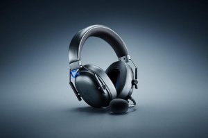 Casti wireless Razer Blackshark V3 pentru PlayStation, microfon uni- directional, frecventa microfon 60 - 16000, THX Spatial audio, izolare fonică activă, sistem sunet 7.1, frecventa 20 - 28000, autonomie 70 ore, negru