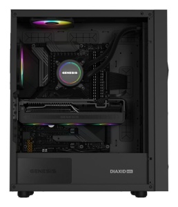 Cooler Procesor GENESIS HYDRA 360 ARGB NEGRU, dimensiune radiator 397x120x27mm, 3 ventilatoare ARGB, Viteza ventilatoare: 500-1550 RPM, Airflow ventilatoare: 80 CFM, Suport AMD: AM4/AM5, suport INTEL: LGA 1151/1156/1150/1200/1700/1851 - Img 12