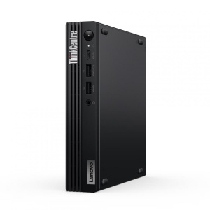 Desktop Business Lenovo ThinkCentre M70q Gen 5 cu procesor Intel Core i7 14700T pana la 5.2 GHz, 16 GB DDR5, 512GB SSD, UHD Graphics 770, Fara OS, Black, 3 ani Garantie - Img 2
