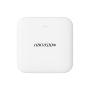 Detector de inundatie wireless AXPRO Hikvision DS-PDWL-E-WE, frecventa de operare: 868 MHz, transmisie: Tri-X Wireless, criptare: AES-128,. Distanta de comunicare: 1200 metri in camp deschis, SSI(Signal Strength Indication), complet configurabil la