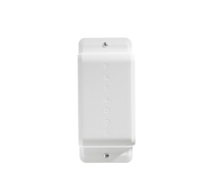Detector digital cu vedere laterală, Paradox NV780MX, și 4 senzori duali cu anti-mascare și imunitate la animale - seria ENVY; modelul încorporează 2 detectoare IR pasive, dispuse la 180°, cu câte 2 elemente de detecție (total 8 raze înguste); NV780MX -