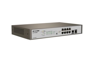IP-COM PRO-S8-150W, 8 x 10/100/1000 Base-T Ethernet ports(PoE), 1 x 10/100/1000 Base-T Ethernet port(data), 1 x 1000 Base-X SFP port, Standards&Protocols: IEEE802.3、IEEE802.3u、IEEE802.3ab、IEEE802.3z、 - Img 5
