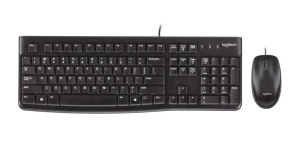 Kit Logitech MK120, tastatura cu fir standard, USB 2.0, mouse optic numar butoane/rotite scroll 3/1, negru - Img 6