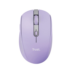 Mouse Trust Ozaa compact, rezolutie maxima 3200 DPI, interfata USB-A, USB-C, mov - Img 3