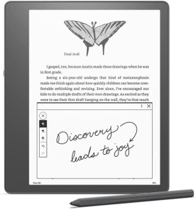 Tableta ePaper Amazon Kindle Scribe, ecran 10.2", 300 ppi, Premium Pen inclus, 16GB, Wi-Fi (Gri) - Img 2