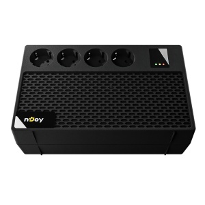 UPS nJoy Renton 650 Plus, 650VA / 360W, 4x prize Schuko conectate la baterie, fara display LCD, tensiune nominala de intrare 230V Caracteristici Stabilizator (AVR) de tip Boost and Buck Functie auto-restart la revenirea tensiunii electrice Functie de