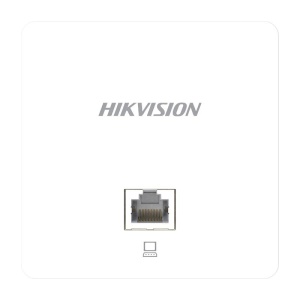 Wi-Fi 5 1200M In-Wall Access Point Hikvision DS-3WAP521-SI 2 Gigabit LAN Ports with 1 PoE Input 802.11ac Wave 2 1167 Mbps 86 mm Wall Junction Box for Easy Installation 50+ Concurrent User Connections Auto RF Optimization Support Intelligent Fast Roaming