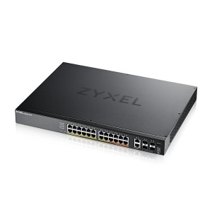 ZYXEL XGS2220-30HP, L3 Access Switch, 400W PoE, 16xPoE+/10xPoE++, 24x1G RJ45 2x10mG RJ45, 4x10G SFP+ Uplink, incl. 1 yr NebulaFlex Pro - Img 2