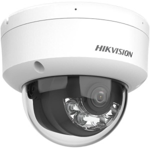 Camera de supraveghere IP Dome 6MP Hikvision DS-2CD2163G2-LIS2U(2.8MM), lentila fixa 2.8mm, iluminare min: Color: 0.005 Lux @ (F1.6, AGC ON),0 Lux cu lumina alba: 30m, IR 30m, microfon dual incorporat, interfata audio: 1/1, alarma: 1/1, slot card de
