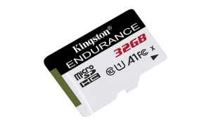 Card de Memorie Micro SDXC Kingston High Endurance, 32GB, Adaptor SD, Class 10