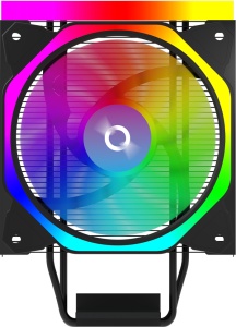 Cooler Procesor AQIRYS URANUS ARGB, Aer, 12 cm, aRGB - Img 4