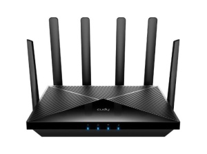 CUDY AC1200 Wi-Fi 4G LTE Cat 6 Gigabit Router, 4 10/100/1000M RJ45 Ports, Dual Nano SIM Slots, Qualcomm Chipset,build-in 4G LTE modem, 300Mbps at 2.4GHz + 867Mbps at 5GHz, Zerotier/Wireguard/OpenVPN/IPSec/L2TP/PPTP VPN, DNS over - Img 1