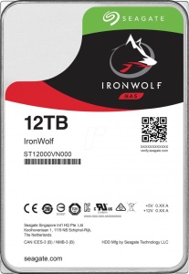 HDD NAS Seagate IronWolf, 12 TB, 7200 RPM, 256 MB, SATA III
