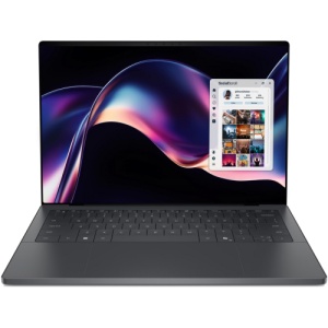 Laptop Dell XPS 14 (DA14260), 14.0", Non-Touch, 2K, 1-120Hz, 500 nits, Anti-Glare, Graphite, Intel(R) Core(TM) Ultra 7 355 (8 cores, 12MB cache, up to 4.7 GHz), Intel(R) Graphics, 16GB LPDDR5x Dual Channel, 7467MT/s, 1TB M.2 PCIe NVMe SSD, Intel(R)