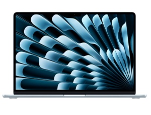 MacBook Air 15.3" Retina/Apple M4 (CPU 10- core, GPU 10- core, Neural Engine 16- core)/16GB/256GB - sky blue - INT KB (2025) - Img 1
