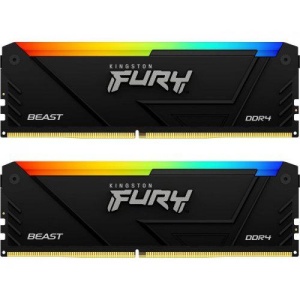 Memorie RAM Kingston FURY Beast RGB, 16GB DDR4, 3600MHz, CL17 - Img 3
