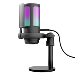 Microfon cu fir Trust GXT 238 Auron, conectivitate USB-C, lungime cablu 180 cm, frecventa raspuns 20 Hz, 20.000 Hz, sensivitate 40dB, negru