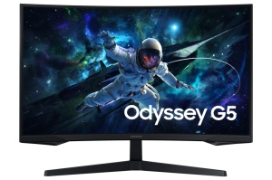 Monitor Samsung 32" LS32CG552EUXEN, Curvature: 1000R, Diagonal (inch): 32, Diagonal (cm): 81, Aspect ratio: 16:9, Panel: VA, Resolution: 2560x1440, Refresh Rate: 165Hz, Response time MPRT: 1ms, Brightness (max): 300 cd/m², Contrast (static) : 2500:1,