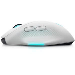Mouse Gaming Wireless DELL AW620M, 26000 dpi, Lunar Light - Img 4