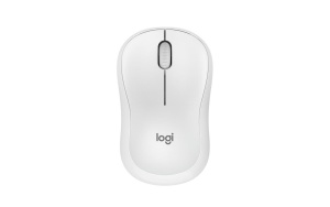Mouse Wireless Logitech MK240 Silent Wireless, 1000 DPI, Alb
