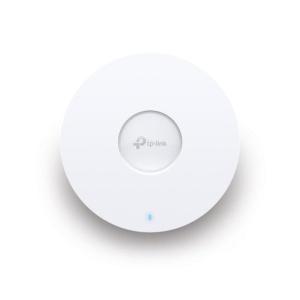 Omada AX3000 Ceiling Mount Dual-Band Wi-Fi 6 Access Point PORT: 1×2.5G RJ45 Port SPEED:1148Mbps at 2.4 GHz + 4804 Mbps at 5 GHz FEATURE: 802.3at POE+ and 12V DC (Power Adapter is not included), 4 ×Internal Antennas, MU-MIMO, 160MHz Supported, Seamless