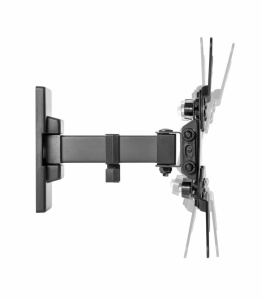 Suport de perete Akai cu inclinatie +5/-12°, diagonala display 13"-42", VESA min. 75x75, VESA max. 200x200, suporta pana la 20kg, distanta fata de perete max 190mm, negru - Img 7