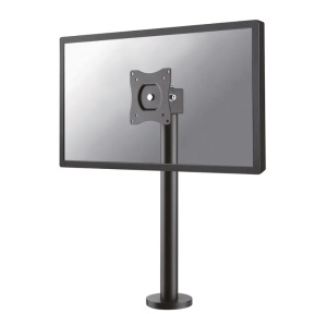 Suport monitor de birou Neomounts NS-DPOS100BLACK; pentru display-uri cu diagonale 10"-32", sistem de prindere VESA 75x75~100x100, greutate maxima suportata 15kg, tilt +45°, -15°, swivel +360°, rotate +360°; culoare negru. Garantie 5 ani