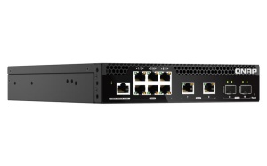 Switch QNAP M2106R CPU Marvell 98DX2528, 6 porturi 2.5Gbps, 2 porturi 10Gbps SFP+, 2 porturi 10GbE RJ45, rackabil, web-managed, garantie2 ani - Img 5