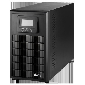 UPS nJoy Aten PRO 3000, 3000VA/2700W, On-line, LCD Display, 4 Prize Schuko cu Protectie, Management, Tower, Dubla conversie, Frequency Range 40Hz ~ 70 Hz, Connection port RS232 / USB / Intelligent Port, Dimensiuni: 421 x 190 x 318 mm, Greutate: 27.6 kg - Img 2