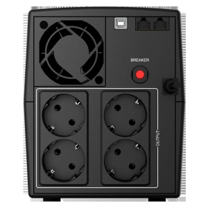 UPS nJoy Keen 1000 USB UPLI-LI100KU-CG01B Capacity 1000 VA / 600 W Simulated sinewave - Img 2