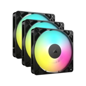 Ventilator Carcasa CORSAIR RS120 ARGB, 12 cm, 2100 RPM, 3 ventilatoare, RGB
