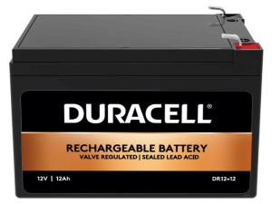 Baterie auto Duracell, voltaj 12V 12Ah VRLA, capacitate 12000 mAh
