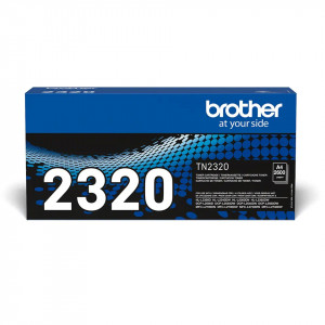 Brother TN-2320 TN2320 cartus toner negru original OEM pt MFC-L2700DN/MFC-L2720DW/MFC-L2740DW/HL-L2340DW/HL-L2360DN/HL-L2365DW/DCP-L2520DW/DCP-L2540DN/DCP-L2560DW - 2600 pag