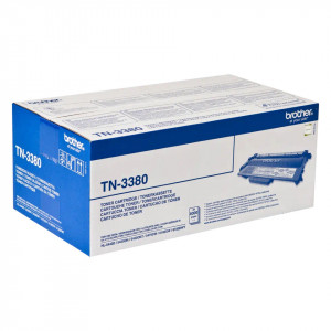 Brother TN-3380 TN3380 cartus toner negru original OEM pt MFC-8510DN/MFC-8520DN/MFC-8950DW/MFC-8950DWT/HL-5440D/HL-5450DN/HL-5450DNT/HL-5470DW/HL-6180DW/HL-6180DWT/DCP-8110DN/DCP-8250DN - 8000 pag