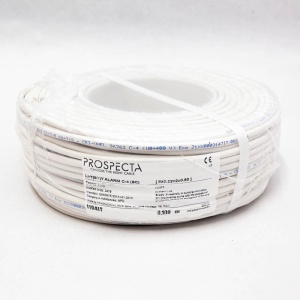 Cablu alarma 8 x 0.22 + 2 x 0.50 premium, cupru 100%, cod: I104IT Li-Y (ST)Y, made in Italy, utilizare pentru sisteme de alarma, manta exterioara PVC alb, ecranare: folie de aluminiu laminata, raza de curbura 10x diametru, Peak Operating Voltage 250,