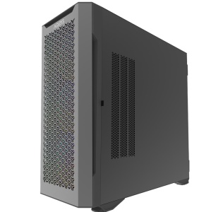 Carcasa AQIRYS AQUILLA, RGB, Mid Tower, Black - Img 2
