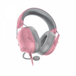 Casti Razer Blackshark V2 X cu fir, roz - Img 8