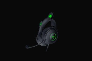 Casti Razer Kraken Kitty V2 Pro USB-A, senzitivitate 96 dB SPL / mW @ 1kHz by HATS si senzitivitate microfon -42 dB, frecventa raspuns 20Hz-20kHz, frecventa raspuns microfon 100Hz-10kHz impedanta 32 Ω (1 kHz), lungime cablu 2m, negru - Img 10