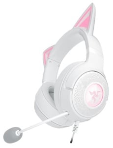 Casti Razer Kraken Kitty V2 USB-A, snesibilitate 92.5 dB SPL / mW @ 1kHz si sensibilitate microfon 42 dBV / Pa, alb - Img 8