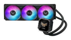 Cooler Procesor ASUS TUF GAMING LC III 360 ARGB LCD, marime radiator 397mm, 3x120mm, viteza ventilatoare 650-2600 RPM +/- 10%, Suport AMD: AM5 AM4, suport INTEL: LGA 1851/1700/1200 - Img 9