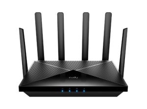 CUDY AC1200 Wi-Fi 4G LTE Cat 6 Gigabit Router, 4 10/100/1000M RJ45 Ports, Dual Nano SIM Slots, Qualcomm Chipset,build-in 4G LTE modem, 300Mbps at 2.4GHz + 867Mbps at 5GHz, Zerotier/Wireguard/OpenVPN/IPSec/L2TP/PPTP VPN, DNS over - Img 2