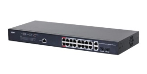 Dahua Managed Switch 18 porturi, 16 porturi POE, Gigabit, Port 1-16:16 × 10M/100M/1000MBase-T (PoE), Port 17-18:2 × 10M/100M/1000MBase-T (uplink) (combo), Port 17-18:2 × 1000M SFP (uplink)(combo), 1 × Console port, Managed L2, Capacitate switch: 56 Gbps, - Img 7