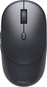 DELL Pro 7 MS726. Form factor: Ambidextrous. Movement detection technology: Optical, Device interface: RF Wireless + Bluetooth, Movement resolution: 6000 DPI, Buttons quantity: 3, Scroll type: Wheel. Power source: Batteries. Product colour: Black