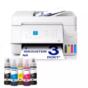 EPSON L5396 CISS COLOR INKJET MFP, Format: A4, Functii: Print, Copy, Scan, Fax, Viteza printare: 33ppm mono, 15ppm color, rezolutie printare: 5.760 x 1.440 DPI, Rezolutie scanare:1.200 DPI x 2.400 DPI, Senzor CIS, ADF 30 coli, Format fisiere scanate:
