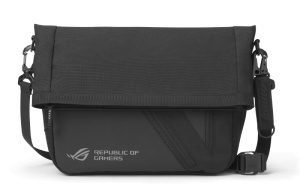 Geantă ROG Archer Messenger 14 (90XB07C0-BME000), compatibil laptop 14″, design 10-în-1 cu compartiment principal căptușit pentru laptop, buzunare interne pentru accesorii, zonă frontală cu acces rapid, organizator intern, material rezistent la uzură,