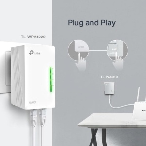 Kit Wi-Fi TP Link AV600 Powerline, Powerline: pana la 600 Mbps, Ethernet: 10/100 Mbps, standarde HomePlug AV2, HomePlug AV, IEEE 1901, IEEE 802.3, IEEE 802.3u, IEEE 802.11b/g/n - Img 7